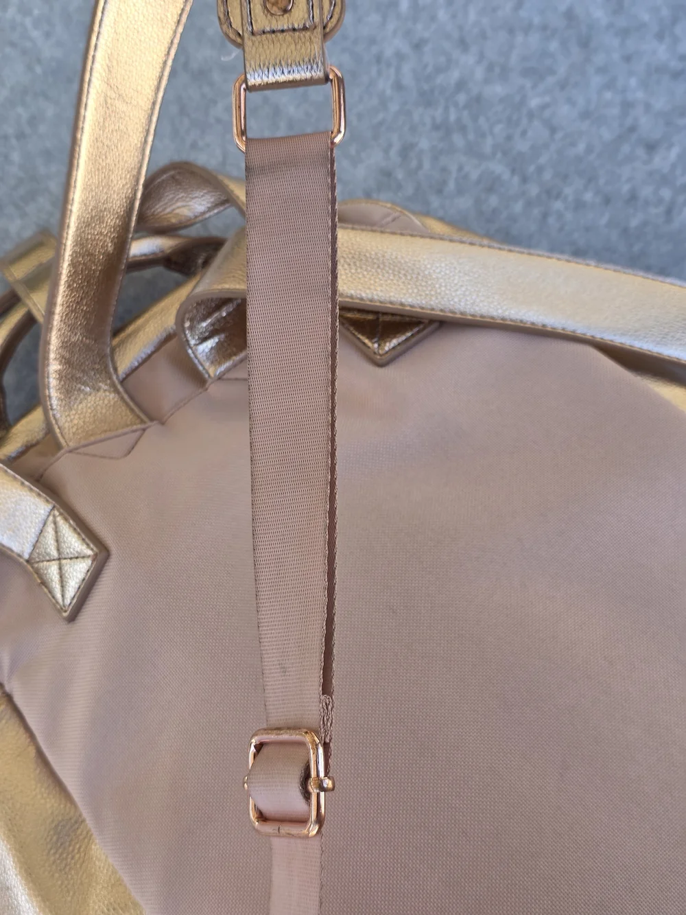 Disney Rose Gold Mickey Mouse Icon Flair Backpack